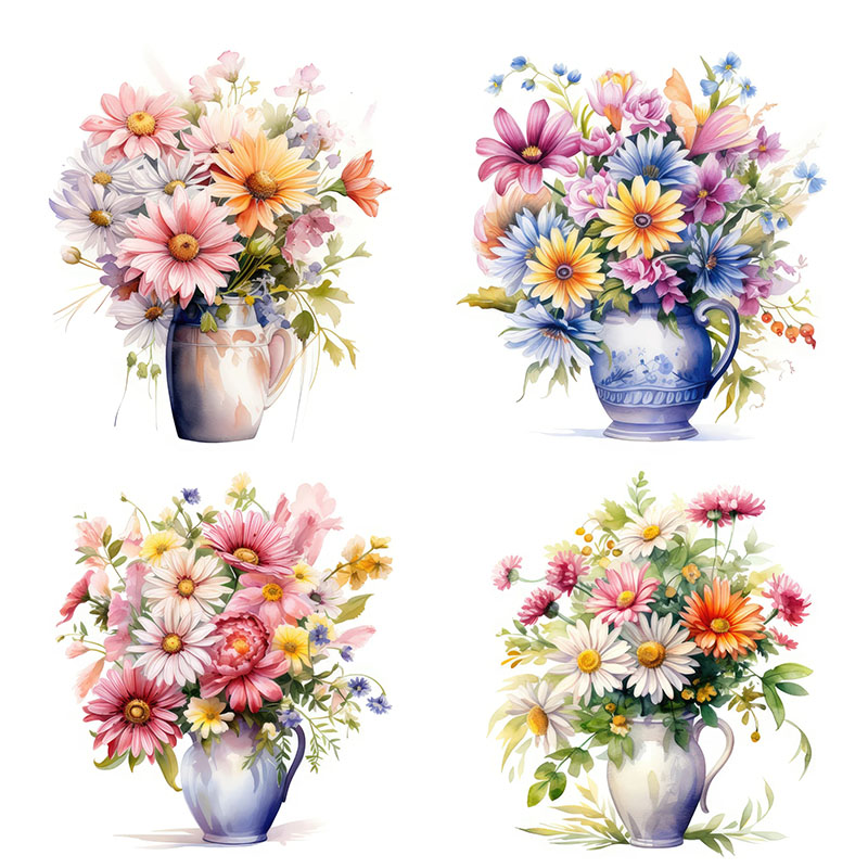 Home Bathroom Wall Tiles - C51 # minimalist ische Blumen Wanda