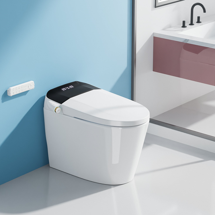 Home Bathroom - Heimdekoration Badezimmer Intelligente Elektronische Automatische Spülsensor-Toilette