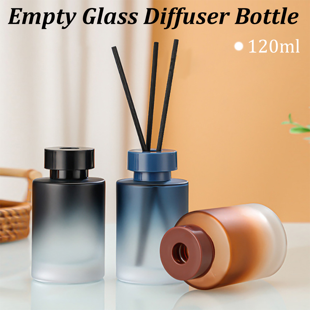 Home One Bathroom Accessories - 120ML Leere Glas Diffusor Flasche Nachfüllbare