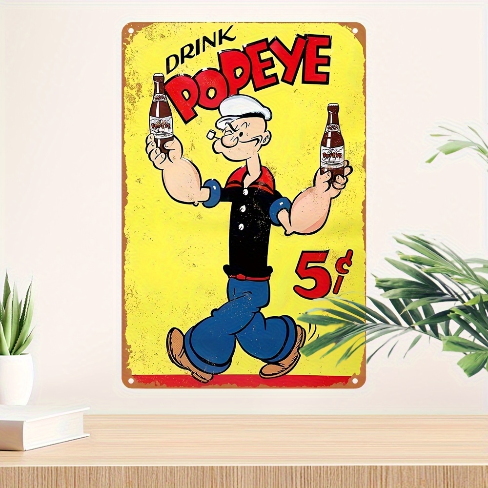Home Bathroom Wall Decor - Vintage Metallschild „The Sailor for Man“