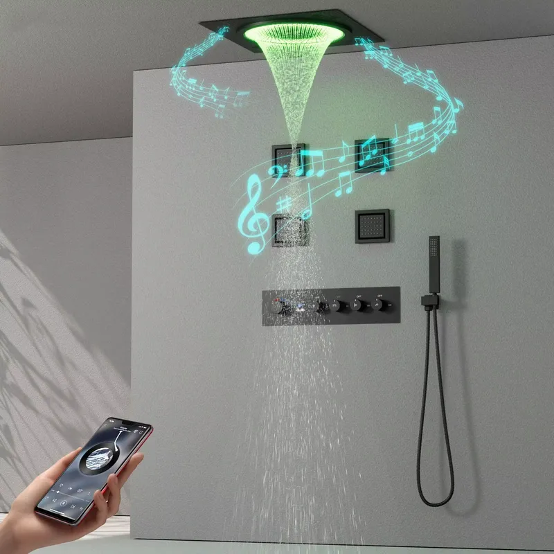 Intelligentes LED-Duschset Bad – Home Bathroom Bewertung und Preis