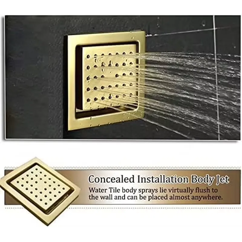 Intelligentes LED-Duschset Bad – Home Bathroom Bewertung und Preis