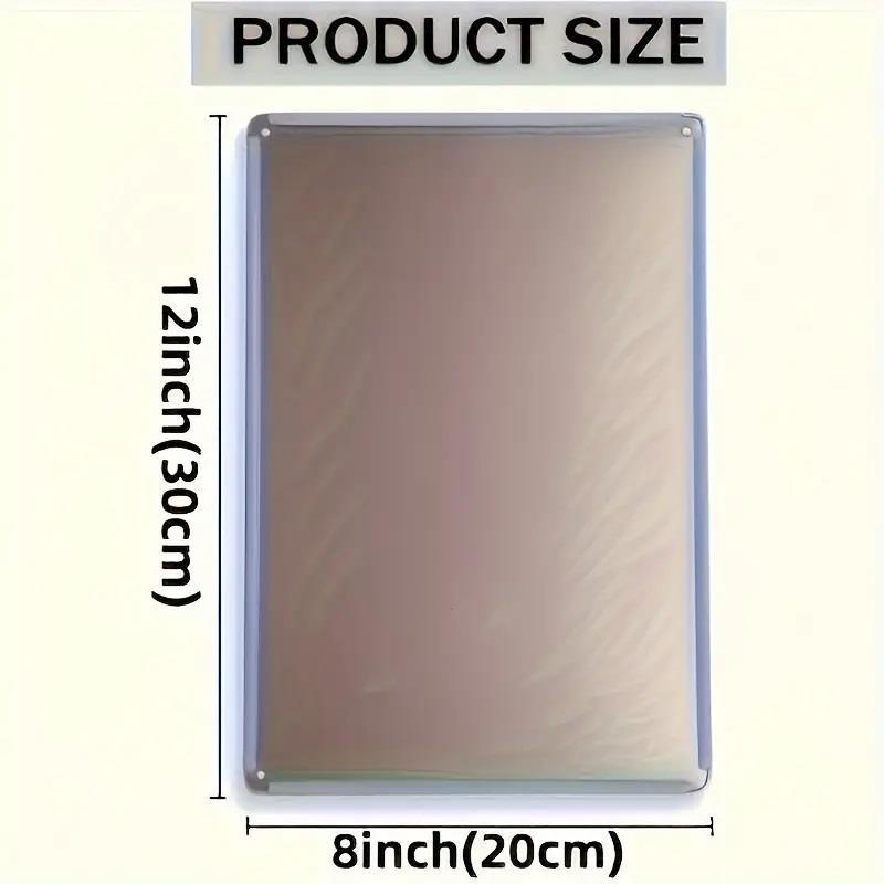 Stilvolles Metall-Blechschild  – Home Bathroom Wall Decor Bewertung und Preis
