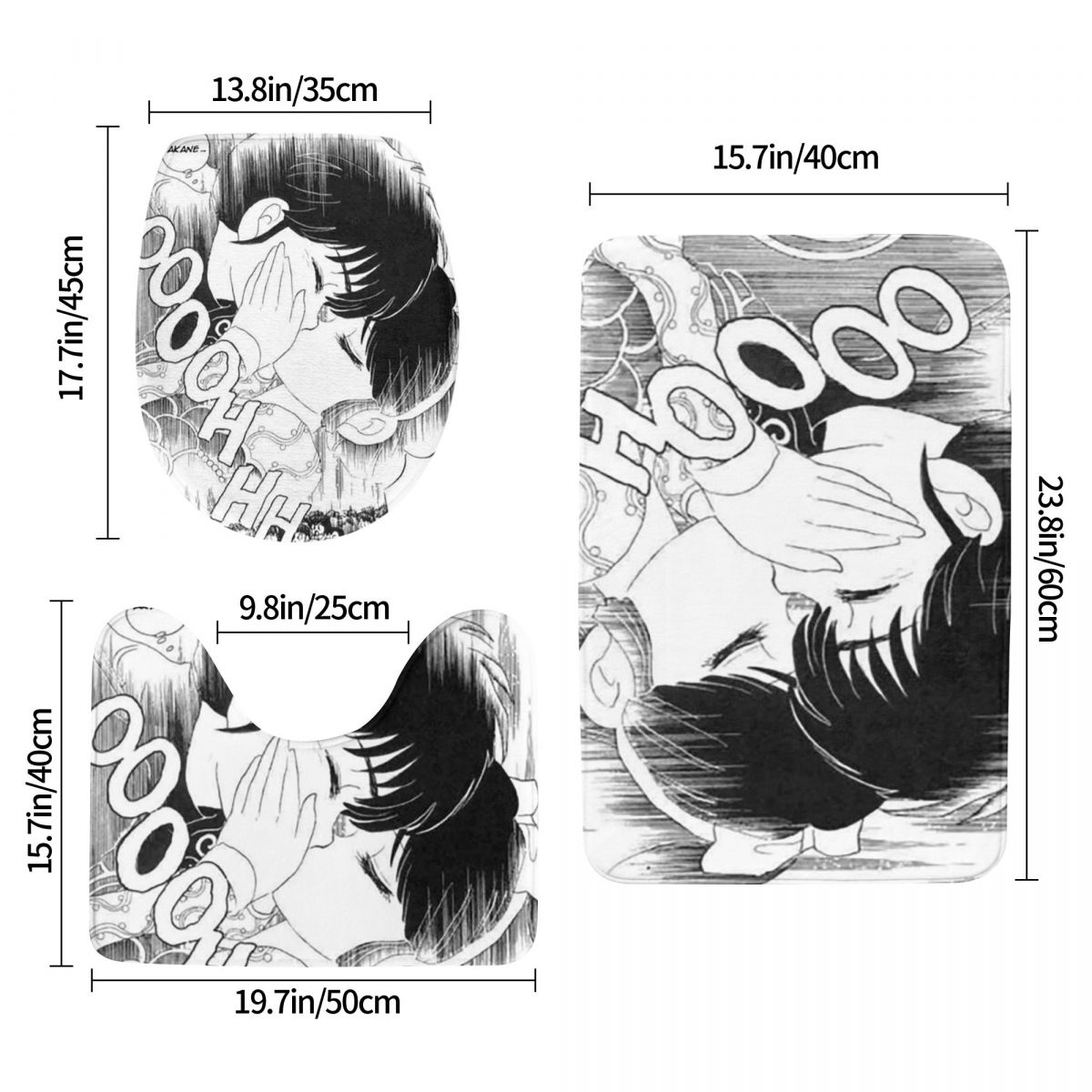 Ranma und Akane Kiss Ranma 12  – Home Edit Bathroom Bewertung und Preis
