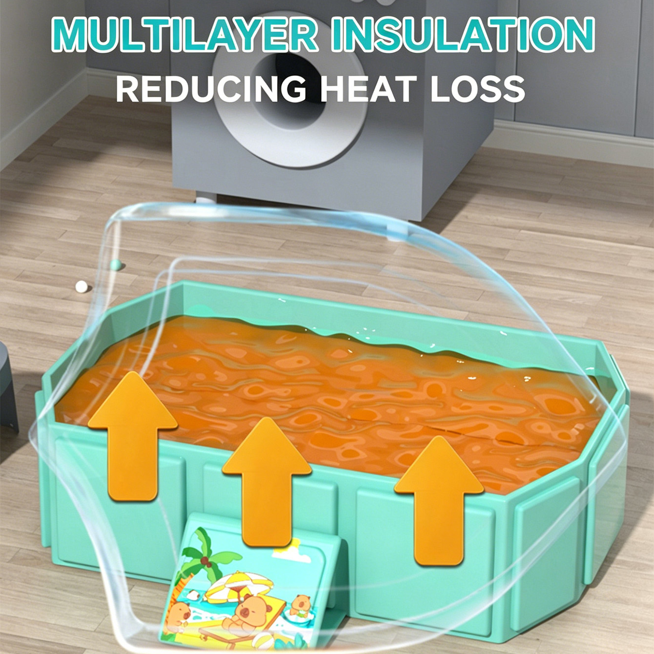 1 Stück Faltbare Badewanne Tra – Home Bathroom Tub Bewertung und Preis