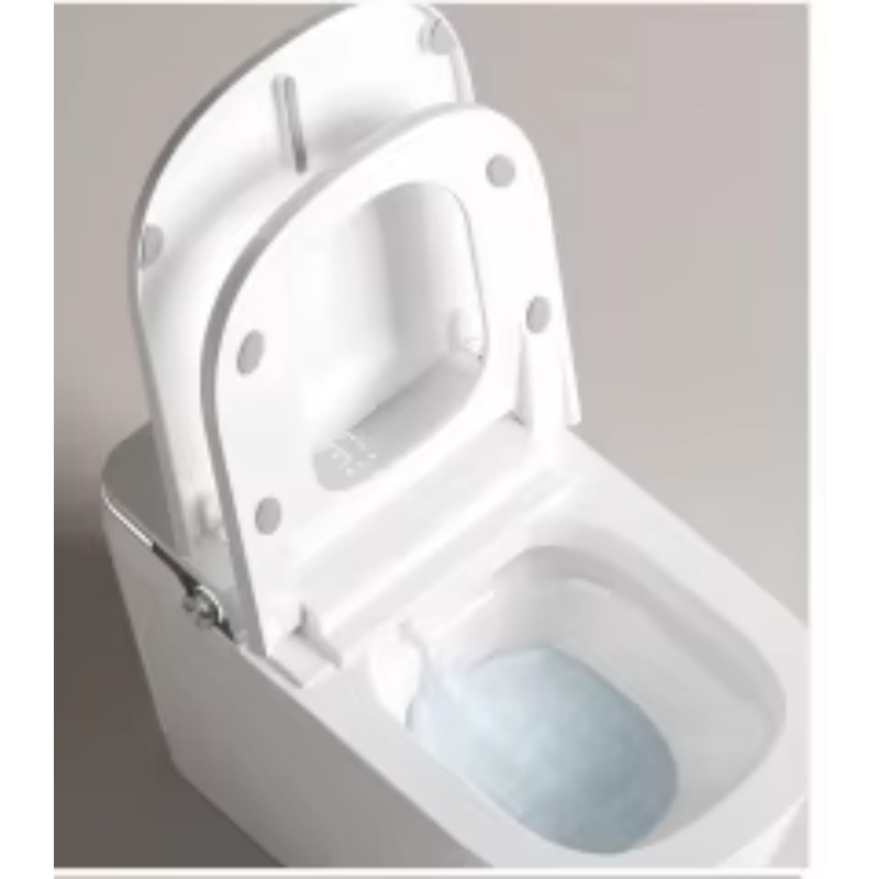 Weißes Smart-WC mit quadratisc – Home Bathroom Bewertung und Preis