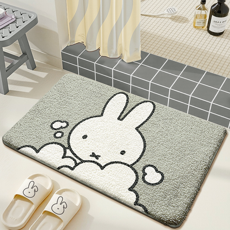 Kawaii Miffy Bodenmatte Niedli – Home Edit Bathroom Bewertung und Preis