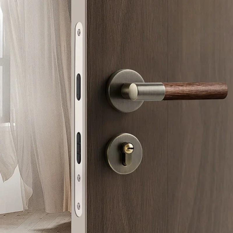 Holztürgriff Zink Silent Lock  – Home Bathroom Lock Bewertung und Preis