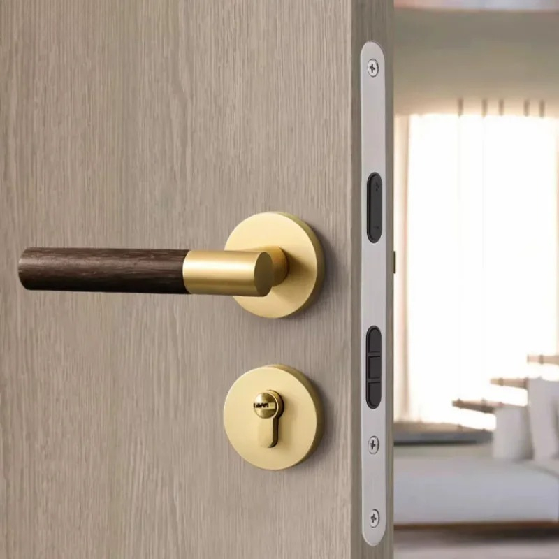 Holztürgriff Zink Silent Lock  – Home Bathroom Lock Bewertung und Preis