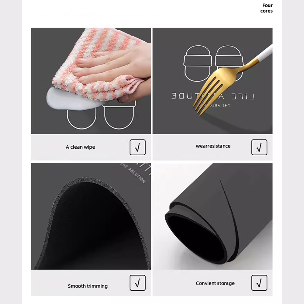 Rutschfeste Badezimmer-Eingang – Home One Bathroom Accessories Bewertung und Preis