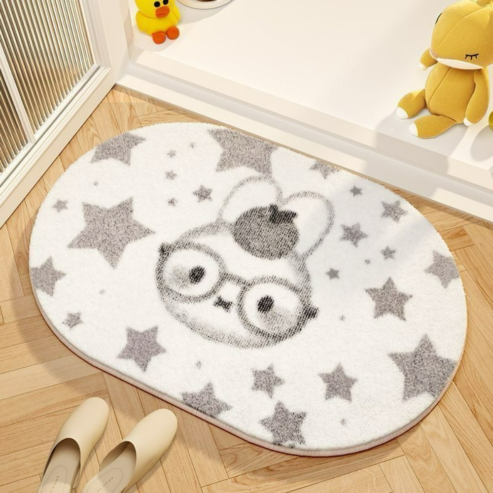 Miffy Cartoon-Bodenmatte, weic – Home Edit Bathroom Bewertung und Preis