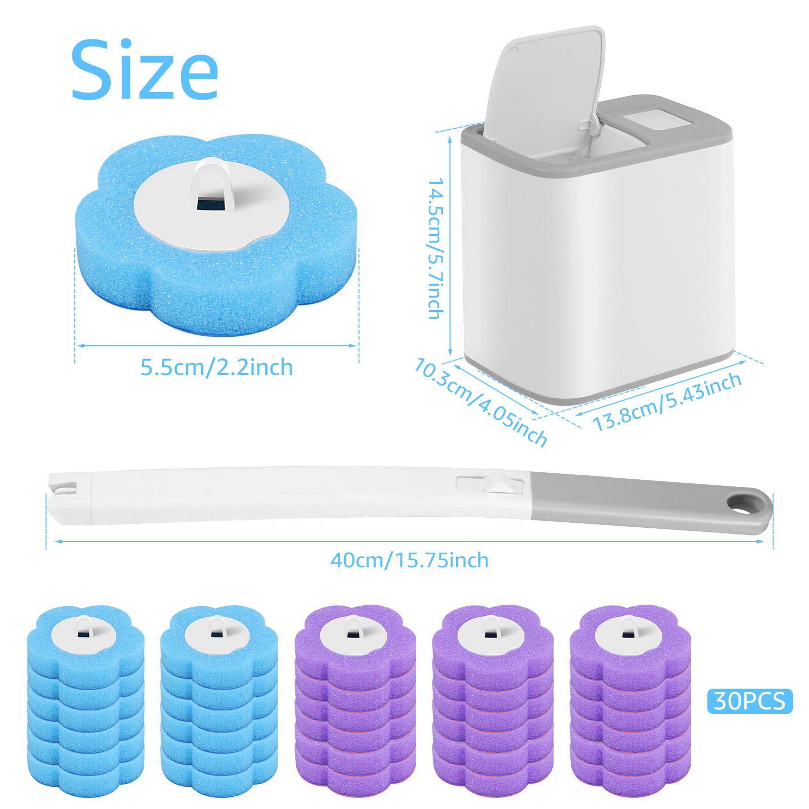Toilettenbürste und Halter-Set – Home Bathroom Cleaning Kit Bewertung und Preis