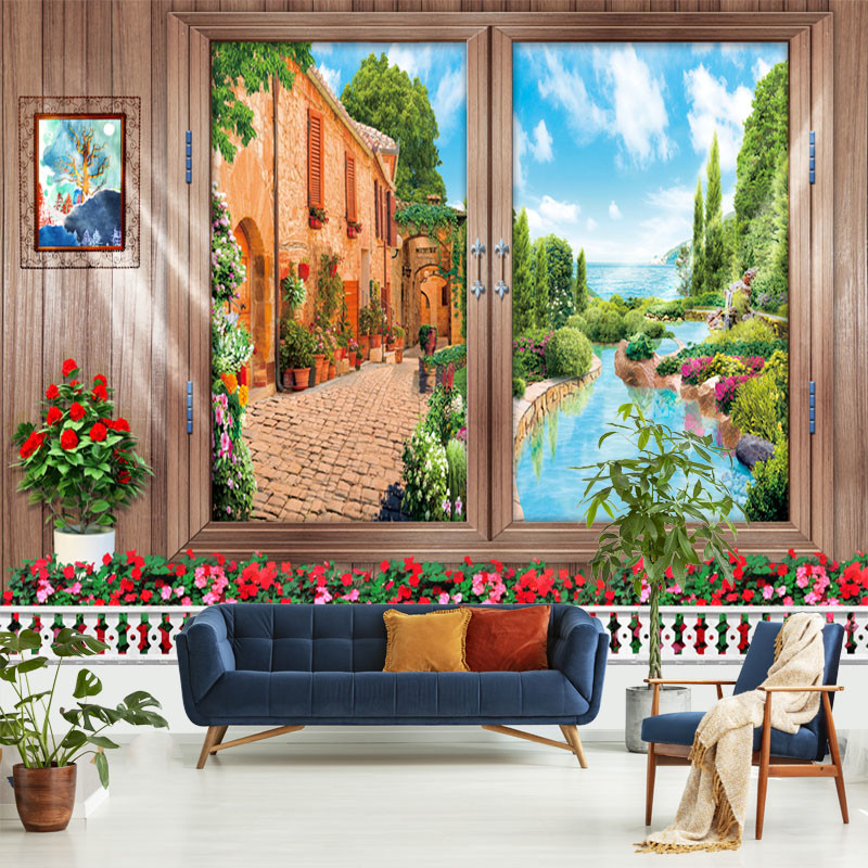 Simulation Fenster Tapisserie  – Home Creation Bathroom Bewertung und Preis