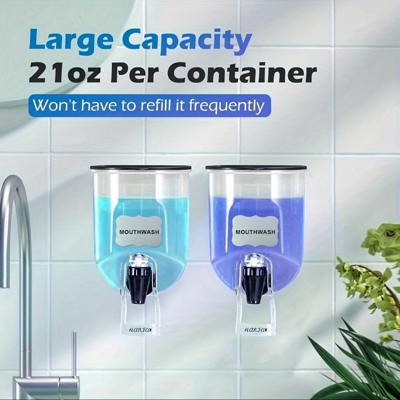 2 Stück 600ml Mundwasser-Spend – Home Creation Bathroom Bewertung und Preis