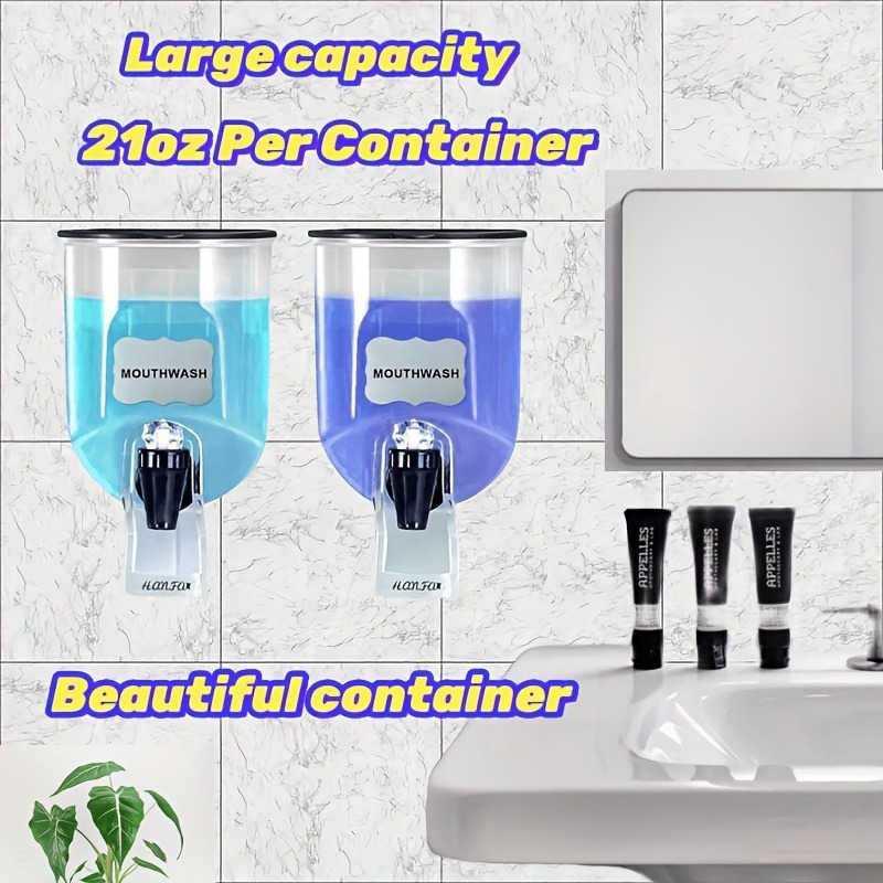 2 Stück 600ml Mundwasser-Spend – Home Creation Bathroom Bewertung und Preis
