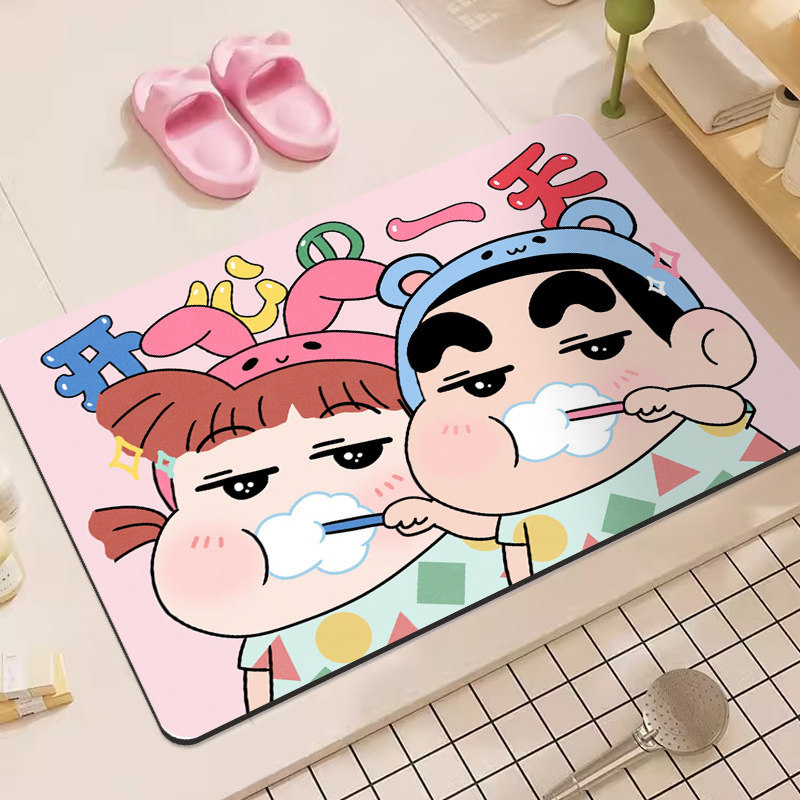 Crayon Shin-Chan Cartoon-Badem – Home Bathroom Door Bewertung und Preis