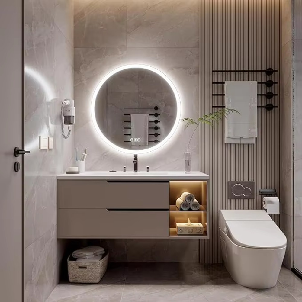 Moderner 20-Zoll Runder Alumin – Bathroom Mirror Led Bewertung und Preis