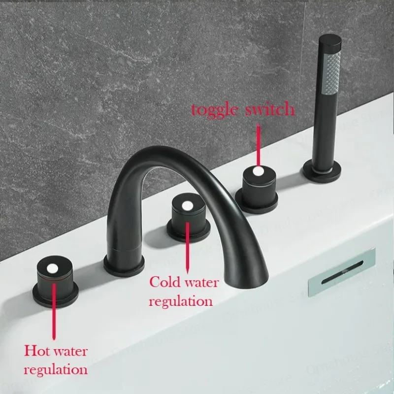 Gebürsteter Gold-Badarmatur mi – Home Bathroom Tub Bewertung und Preis