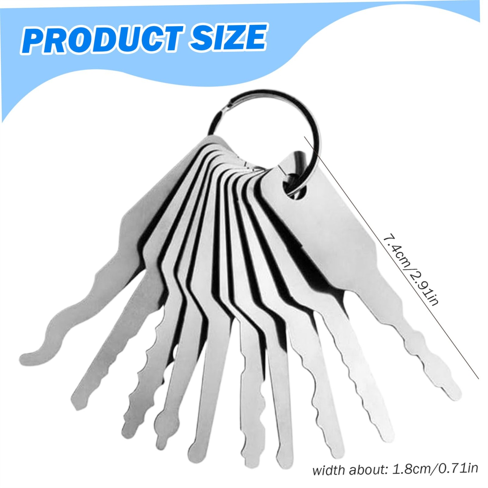 10 teile/los Uncut Schlüssel R – Home Bathroom Lock Bewertung und Preis