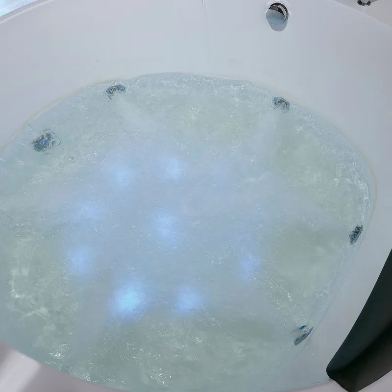 Runde, in den Boden eingebette – Home Bathroom Tub Bewertung und Preis