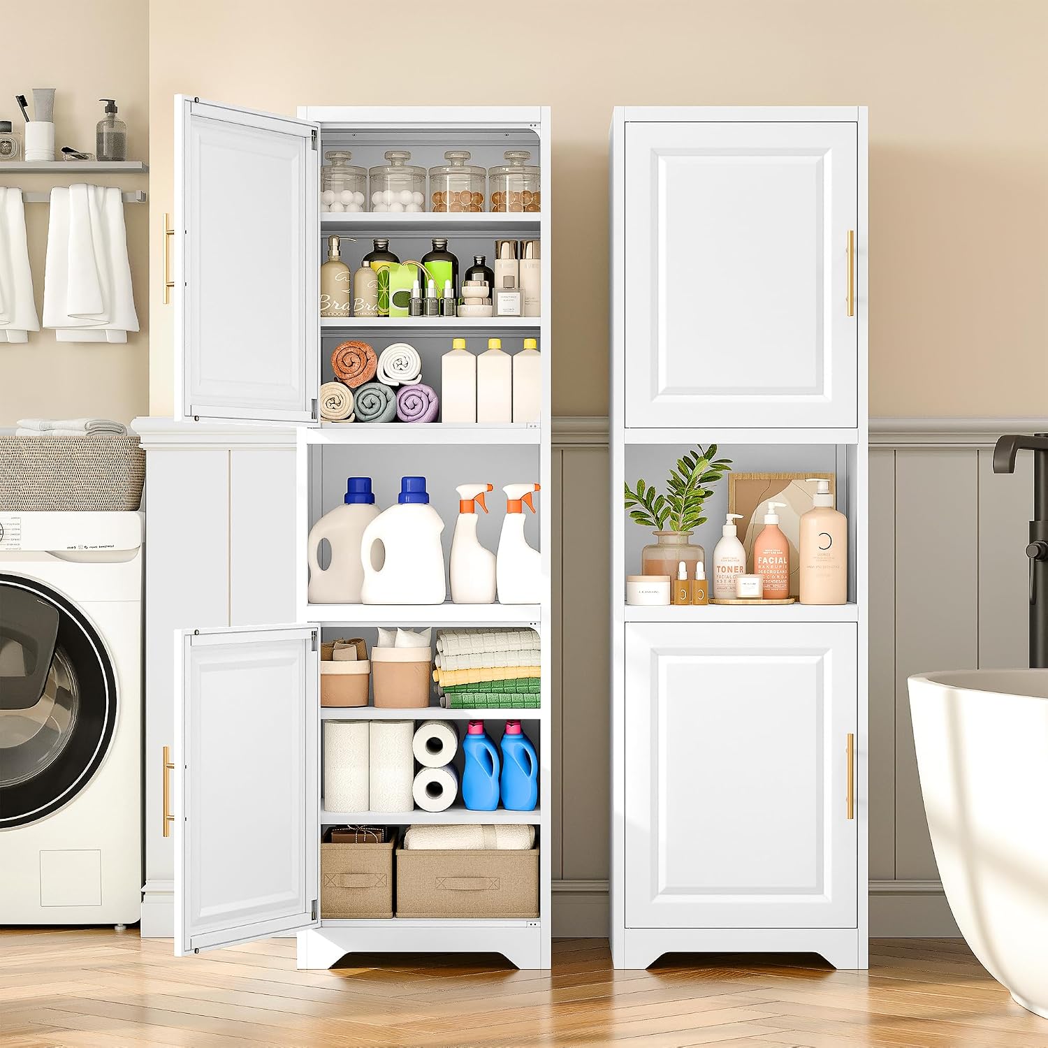 67 Zoll hoher, schmaler Aufbew – Home Bathroom Door Bewertung und Preis