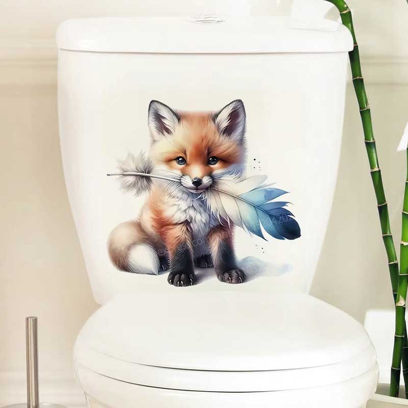 Niedlicher Fuchs/gepunkteter K – Home Bathroom Wall Tiles Bewertung und Preis