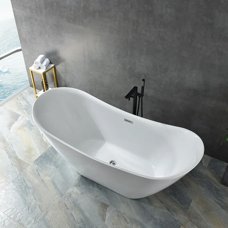 Freistehende Acryl-Badewanne m – Home Bathroom Tub Bewertung und Preis
