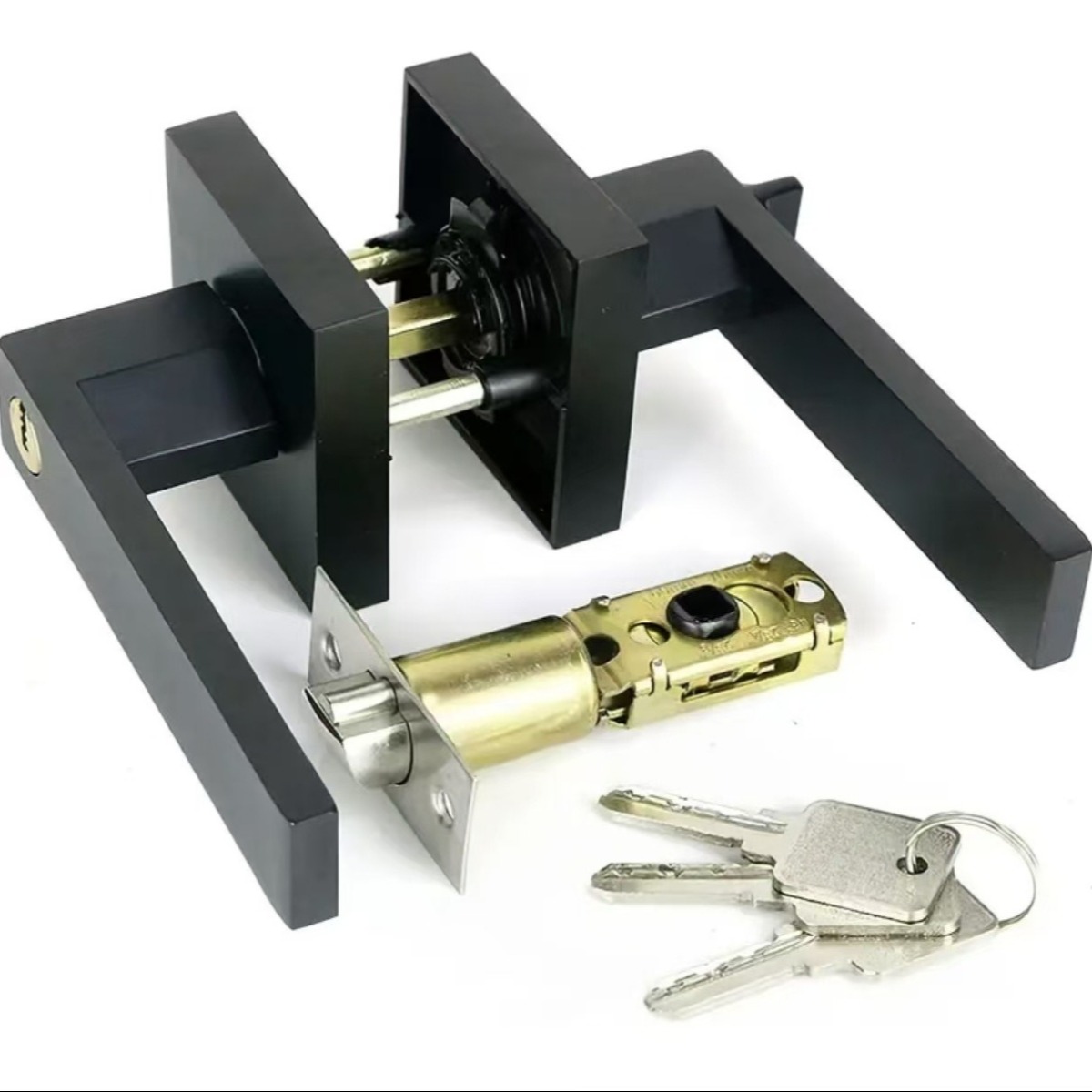 Privatsphäre-Türschloss Schwar – Home Bathroom Lock Bewertung und Preis