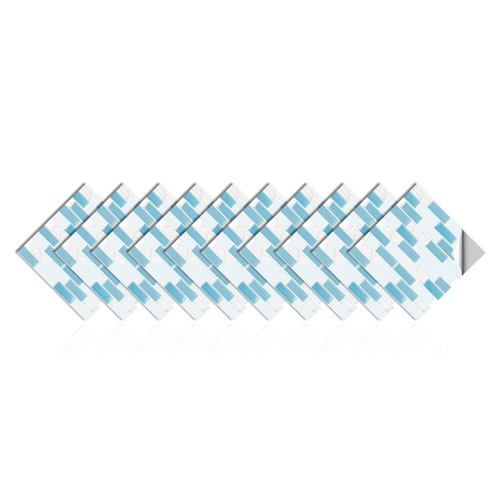 10x selbst klebende 3d-Mosaikf – Home Bathroom Wall Tiles Bewertung und Preis