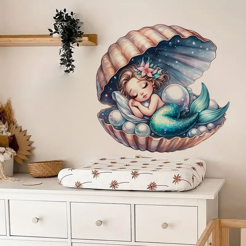 Hübscher Meerjungfrau-Aufklebe – Home Bathroom Wall Tiles Bewertung und Preis