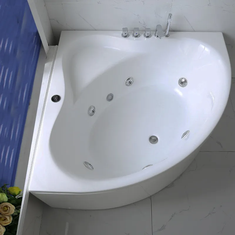 Dreieckige Doppel-Acryl-Badewa – Home Bathroom Tub Bewertung und Preis