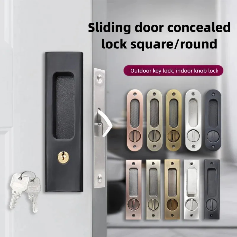 Robuster schwarzer Schiebetür- – Home Bathroom Door Bewertung und Preis