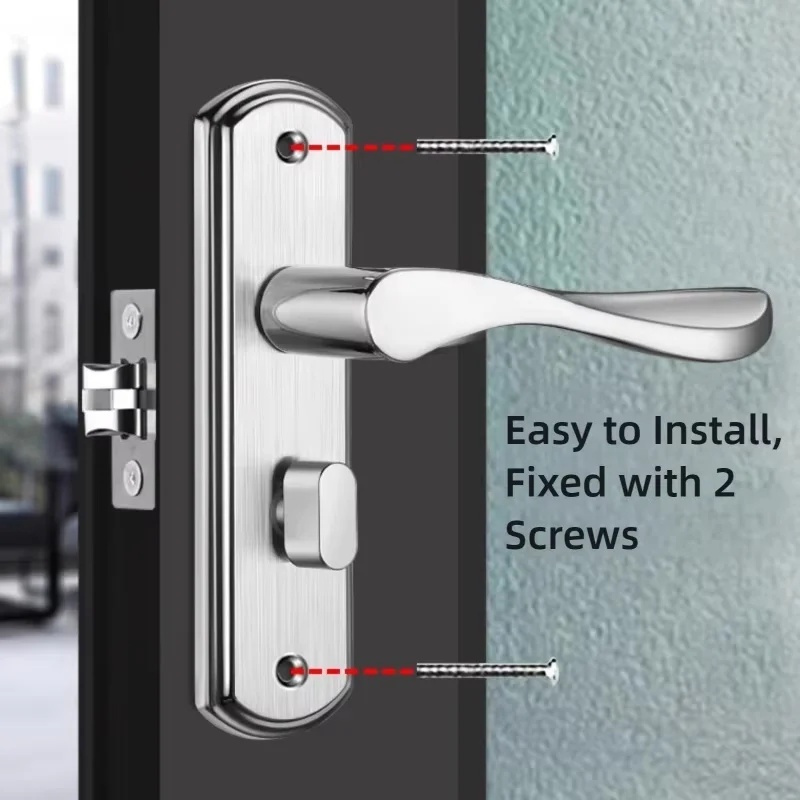 Schlüsselloses Edelstahl-Priva – Home Bathroom Lock Bewertung und Preis