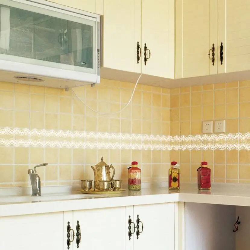 Süße Spitze Design Tapete Gren – Home Bathroom Door Bewertung und Preis