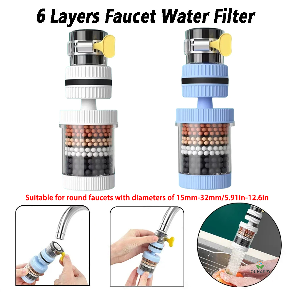 6-lagiger Wasserhahn-Wasserfil – Home Bathroom Bewertung und Preis